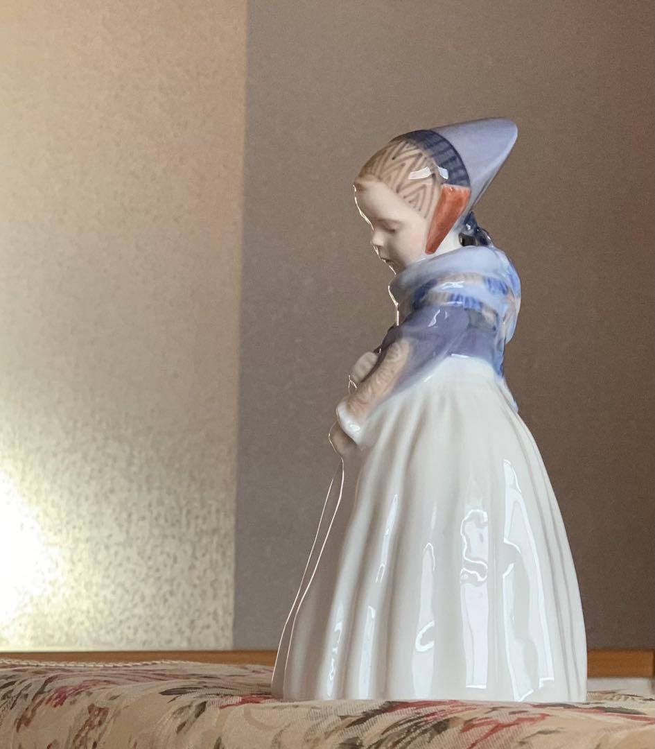 ロイヤルコペンハーゲン★Amager Fanoe Girl アマの少女★美品