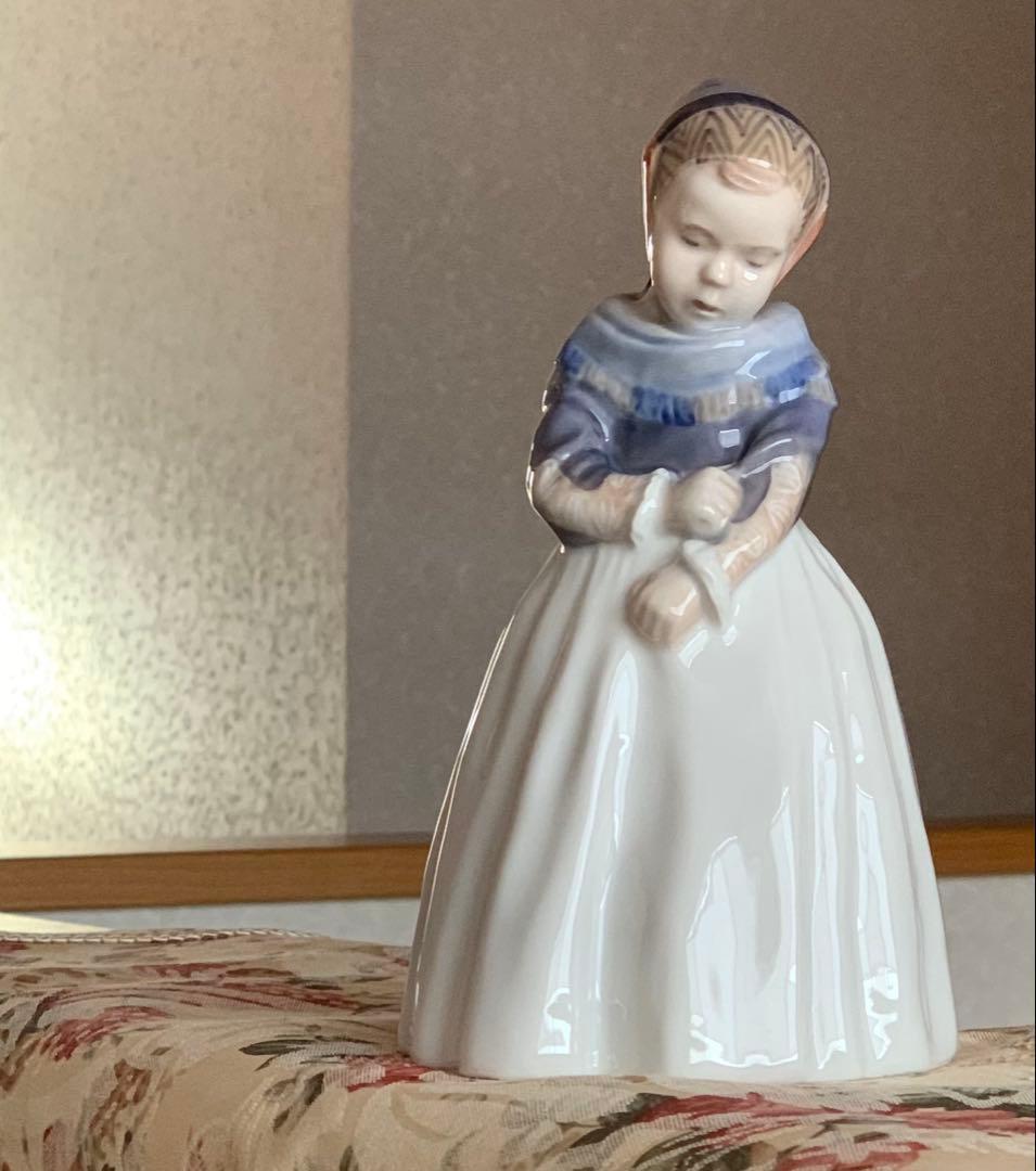 ロイヤルコペンハーゲン★Amager Fanoe Girl アマの少女★美品