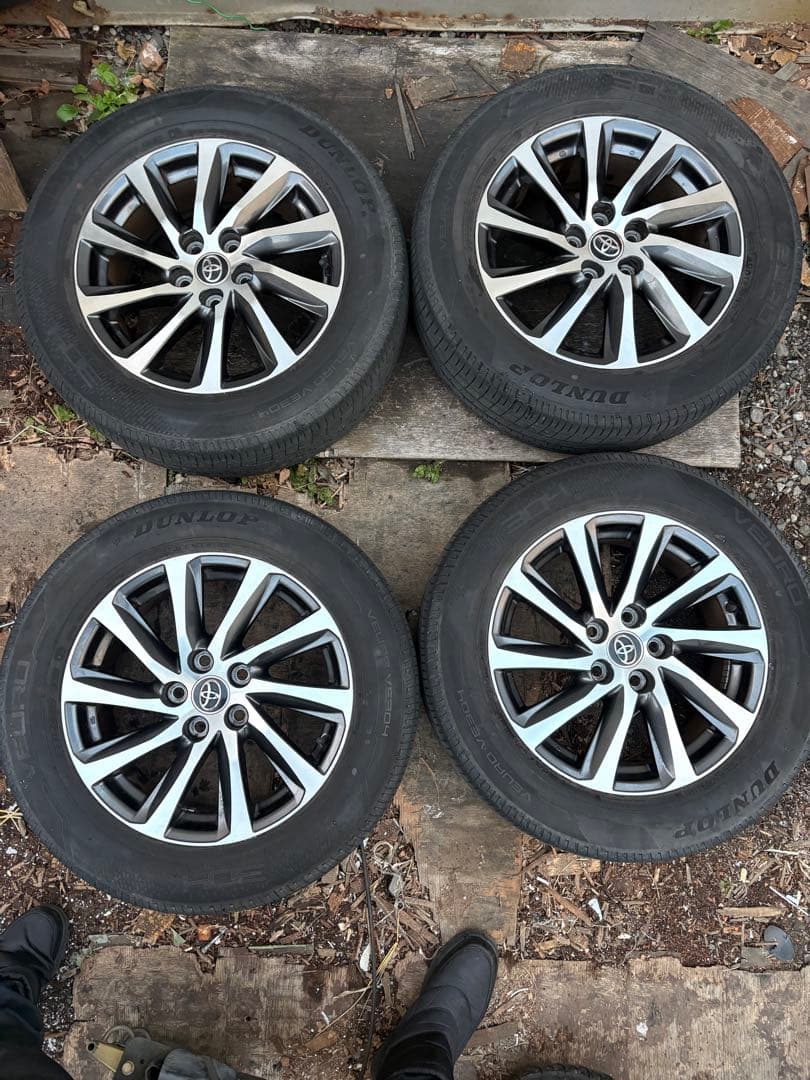 トヨタ　純正　アルファード　30 ベルファイヤ　タイヤ　ホイール　4本　セット