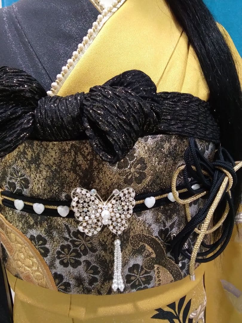 振袖フルセット、正絹振袖成人式、重ね衿、帯揚げ帯締め、西陣袋帯、襦袢