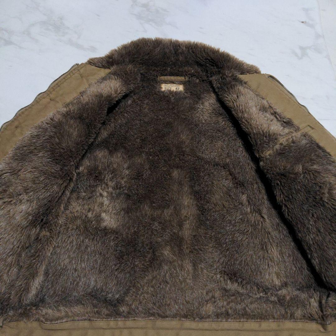 HOUSTON N-1 デッキジャケット サイズ42 ウォッシュドモデル