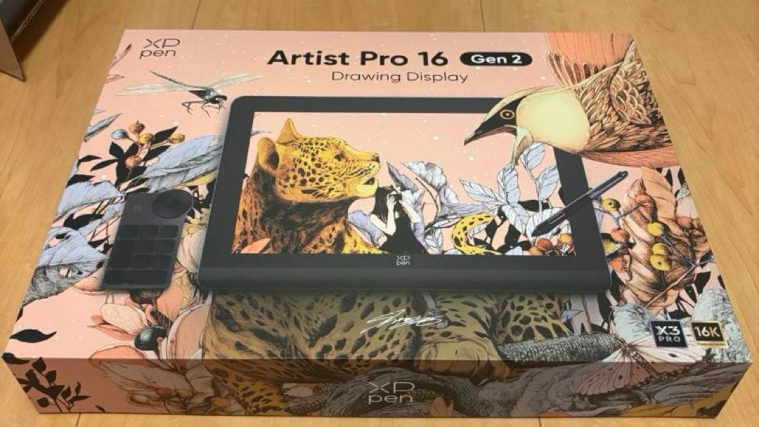 XP-Pen Artist Pro 16 Gen 2 本体+周辺機器