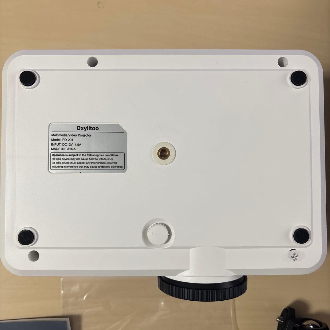 DVD一体型プロジェクター 本体＆付属品一式