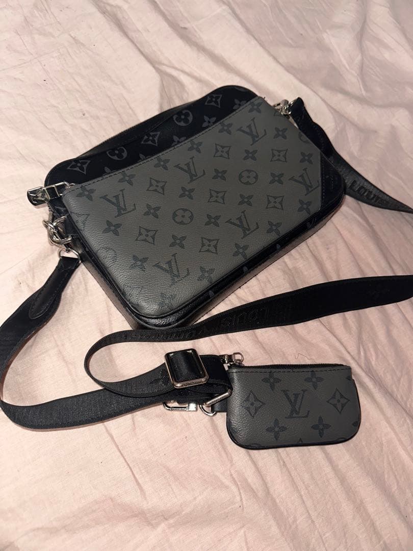 ルイヴィトンLOUIS VUITTONショルダーバッグ トリオ メッセンジャー
