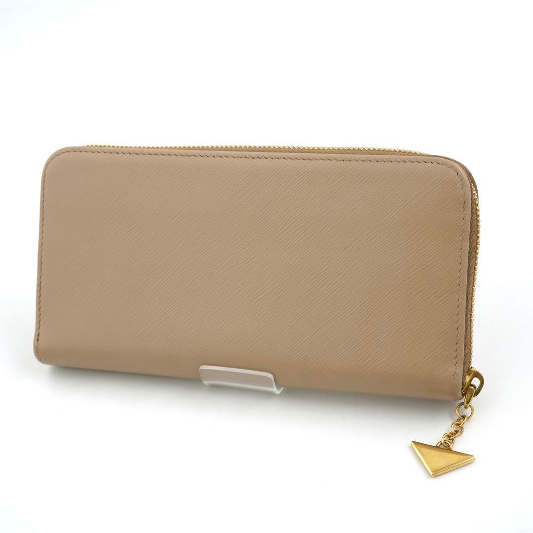 ✨専用✨　PRADA 長財布　サフィアーノレザー　三角プレート