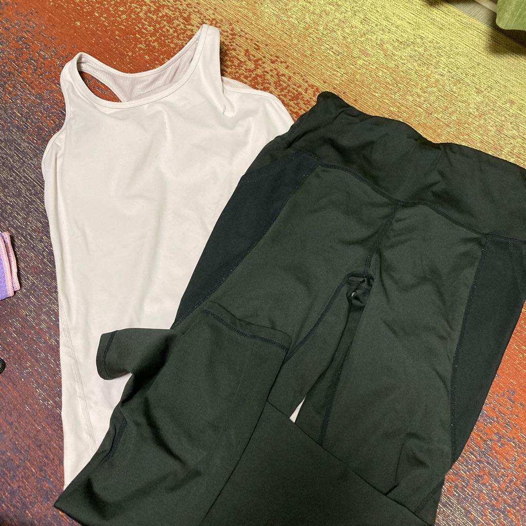 LAVA ヨガセット　SUKALA サイズ L タンクトップとパンツ