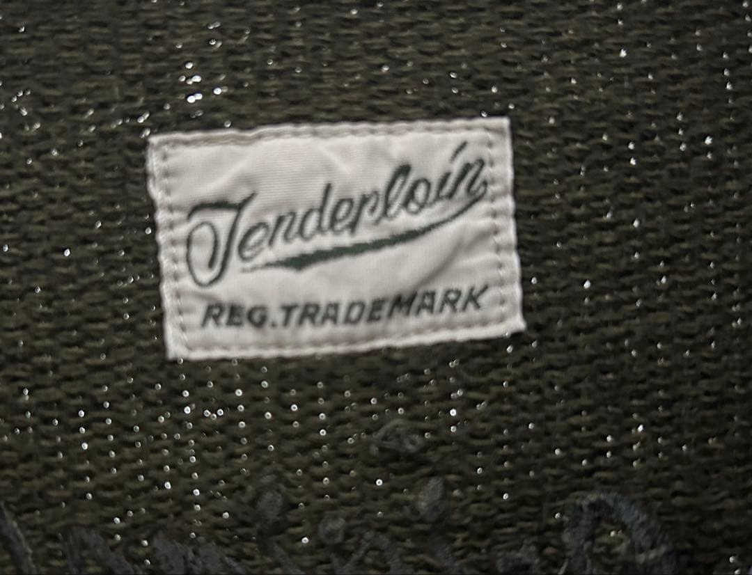 TENDERLOIN ジップアップ　スウェットトレーナー