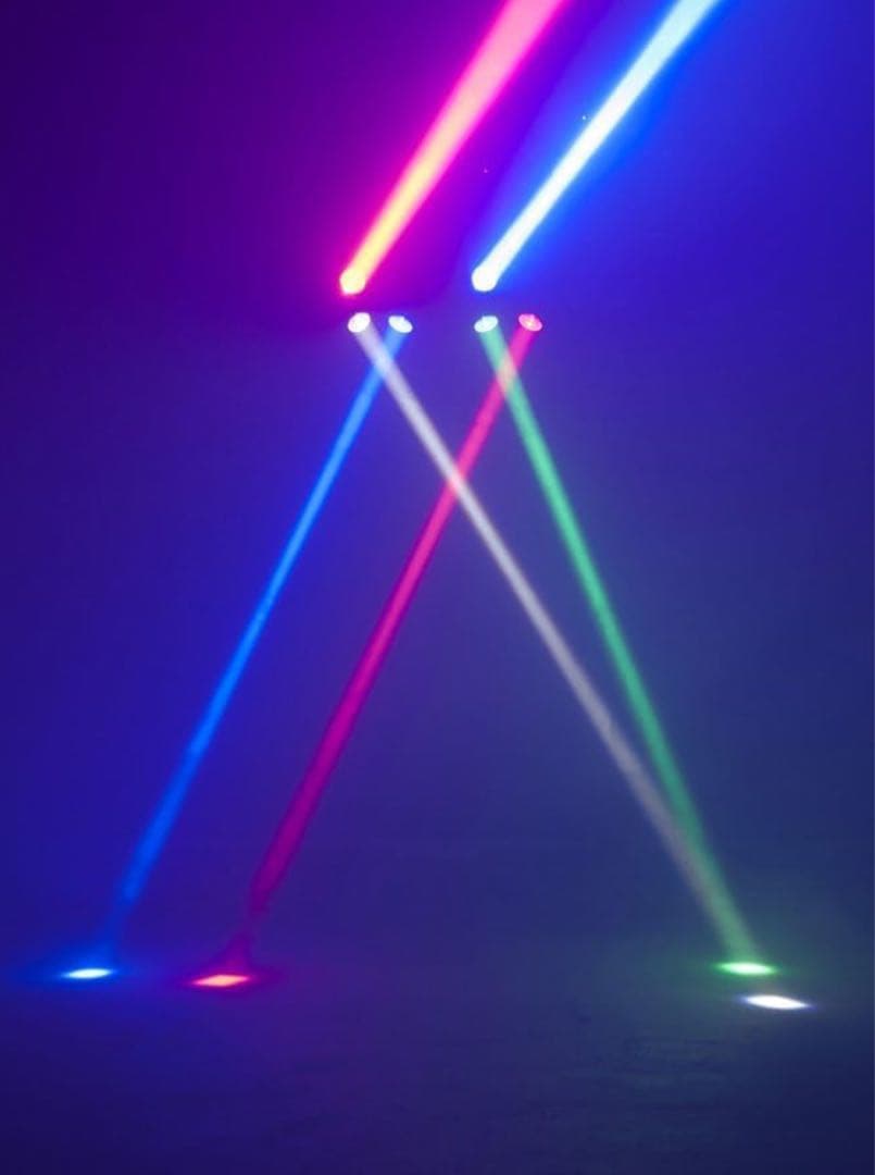 AMERICAN DJ OCTO BEAM RGBW 2台