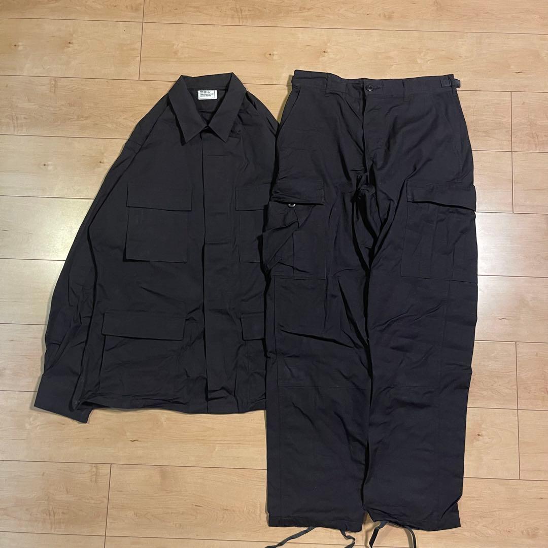97s BLACK 357 US ARMY BDU JACKET セットアップ