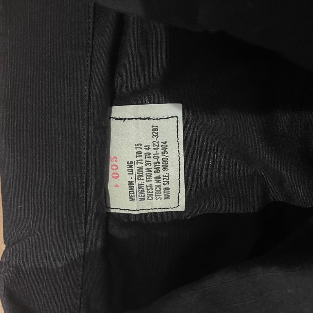 97s BLACK 357 US ARMY BDU JACKET セットアップ