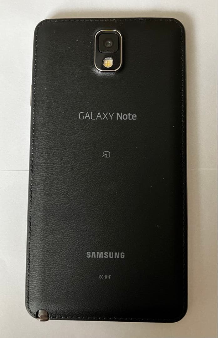 Samsung Galaxy Note ブラック 本体 カバー付き