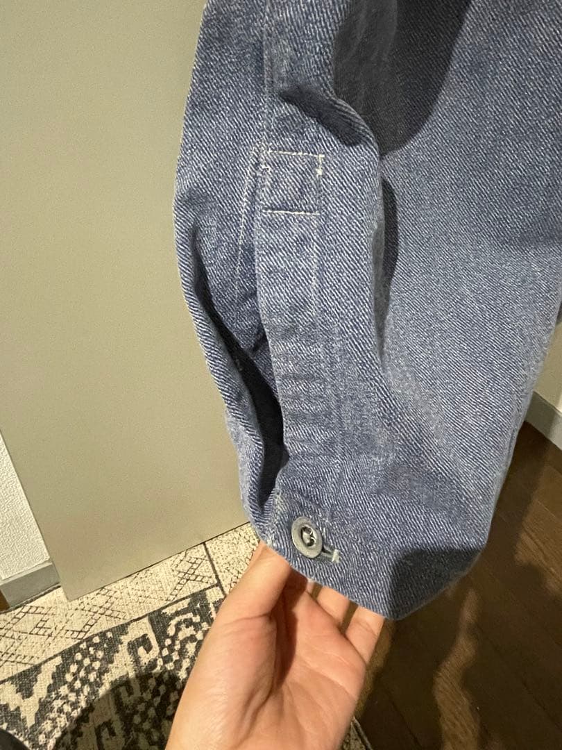 Olgouサスペンダー付きデニムワークパンツ