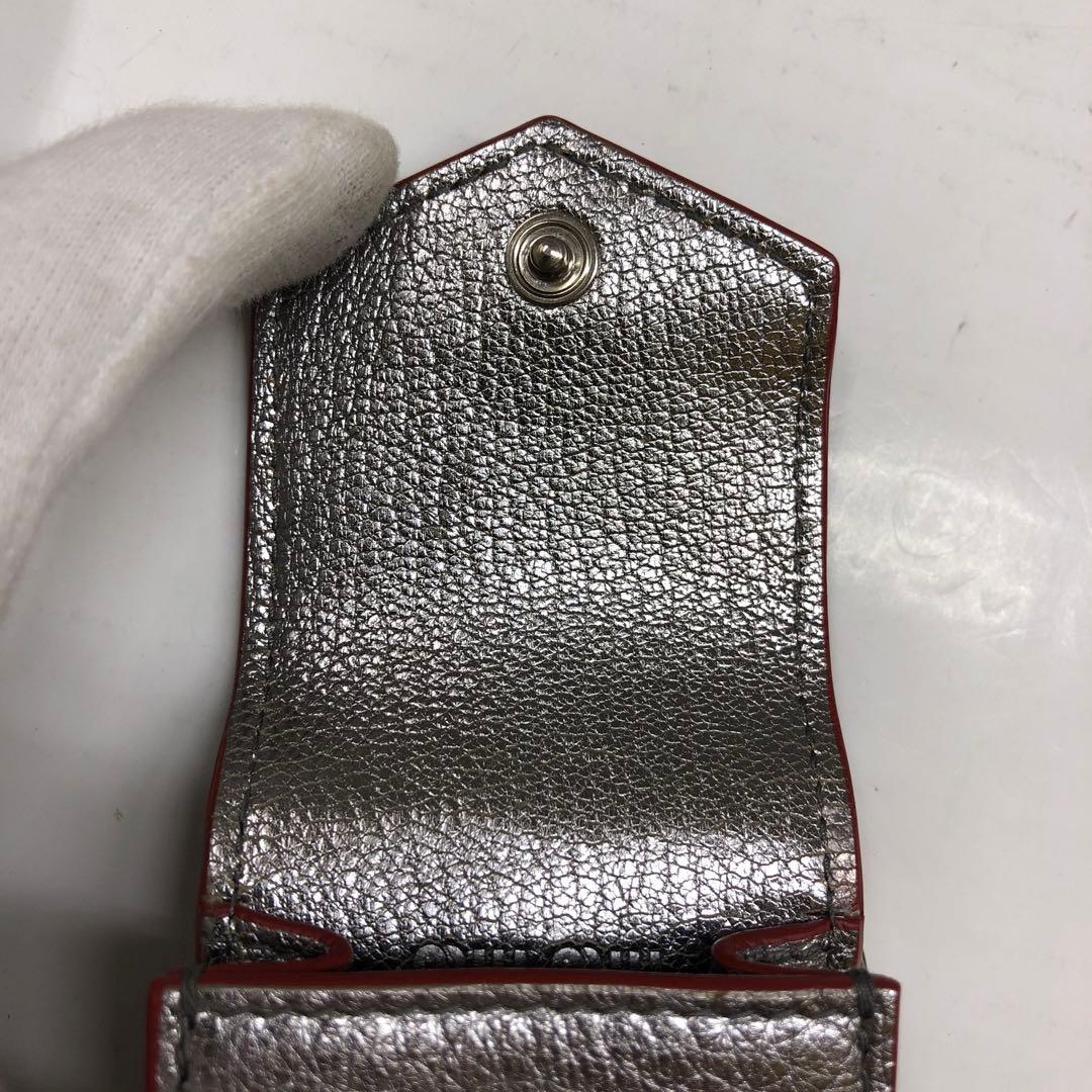 FA03-17 ミュウミュウ 新品同様 AirPodsケース ネックストラップ