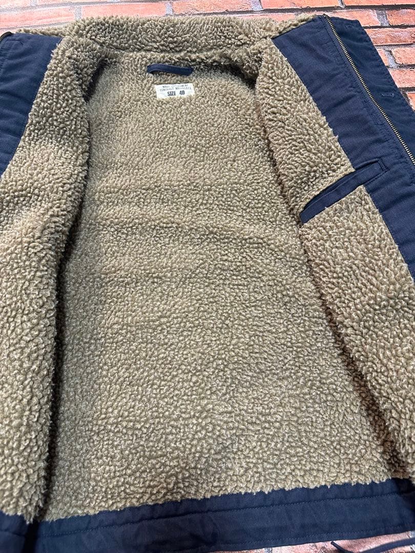 週末割引 WAIPER N-1デッキジャケット US NAVY L