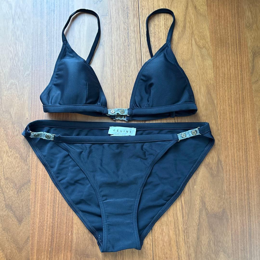 CELINE ブラック セパレート水着 38
