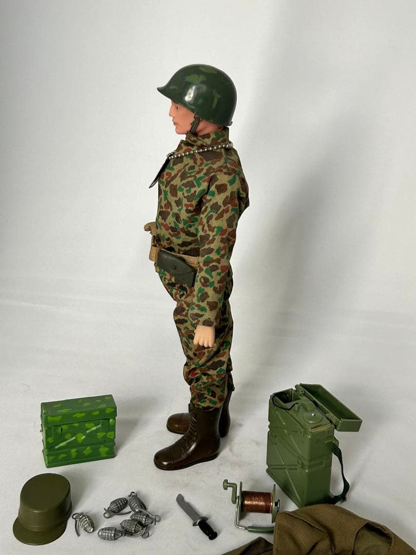 ご予約品　箱付きビンテージGIジョー　アクションマリーン