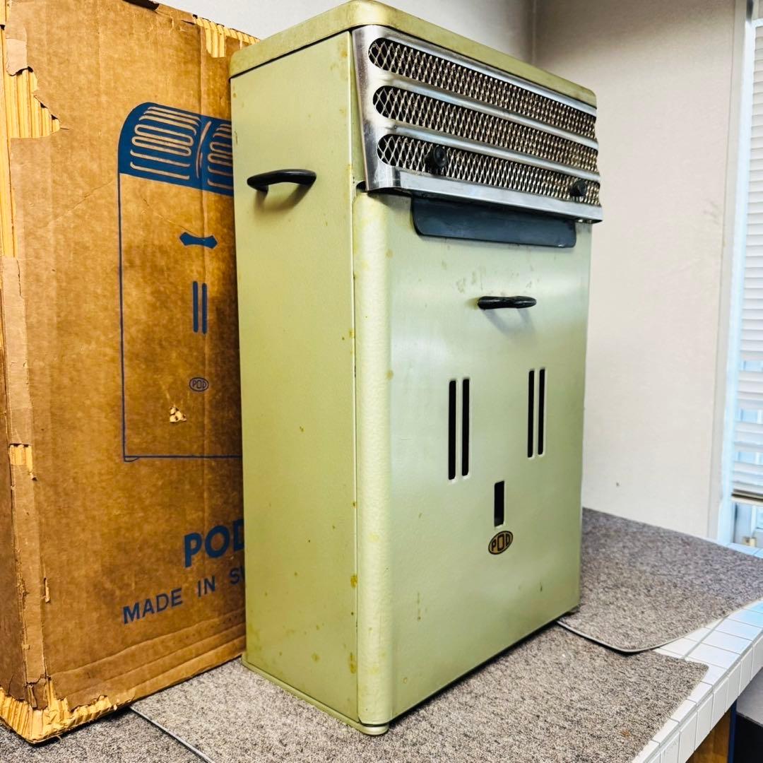 C98レア品✨POP スウェーデン製 ストーブ 2筒式ストーブ ヴィンテージ品