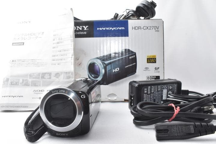 ソニー SONY HDR-CX270V ブラック ビデオカメラ