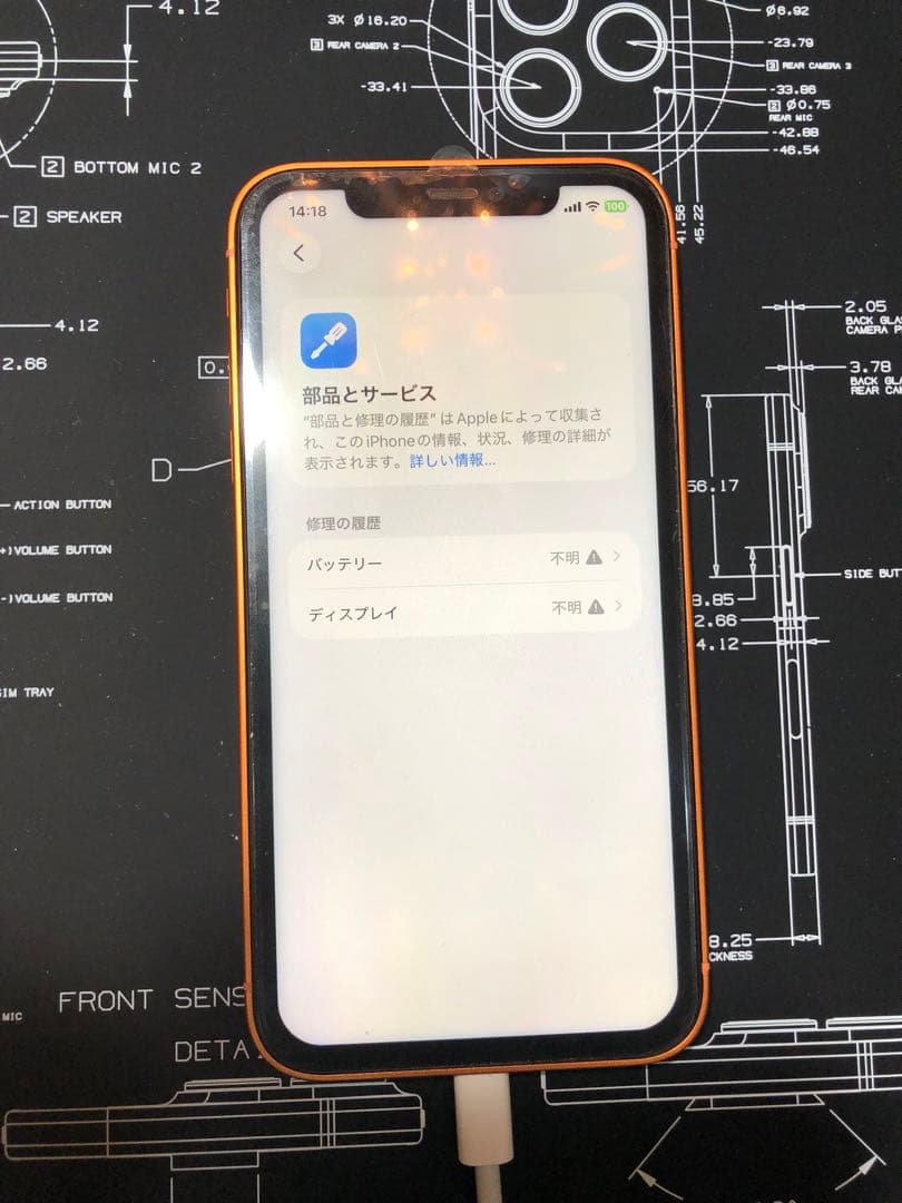 Apple iPhone 11 カスタム品 (17Pro風) 256GB