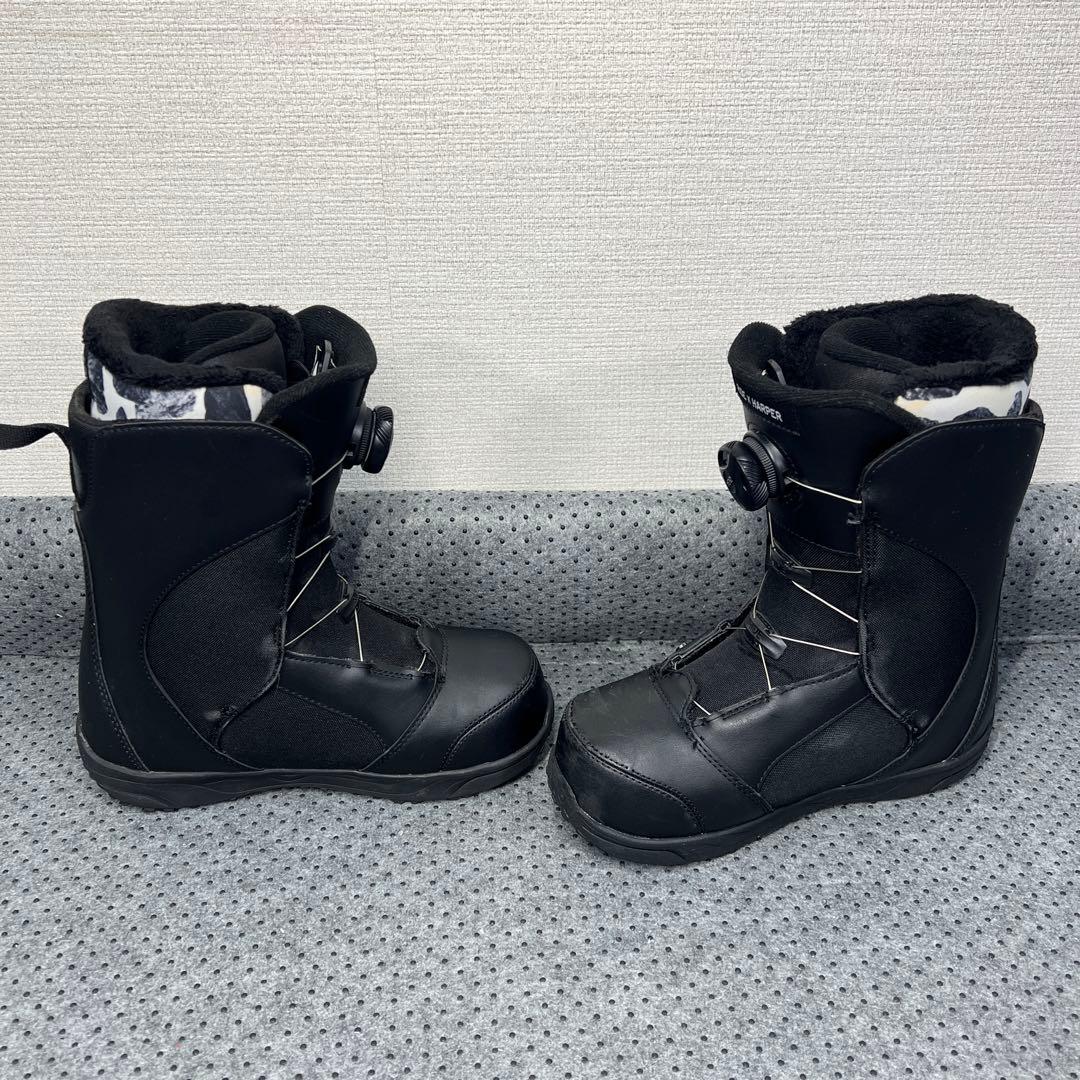 5回使用 23.5cm RIDE×HARPER BOA スノーボードブーツ