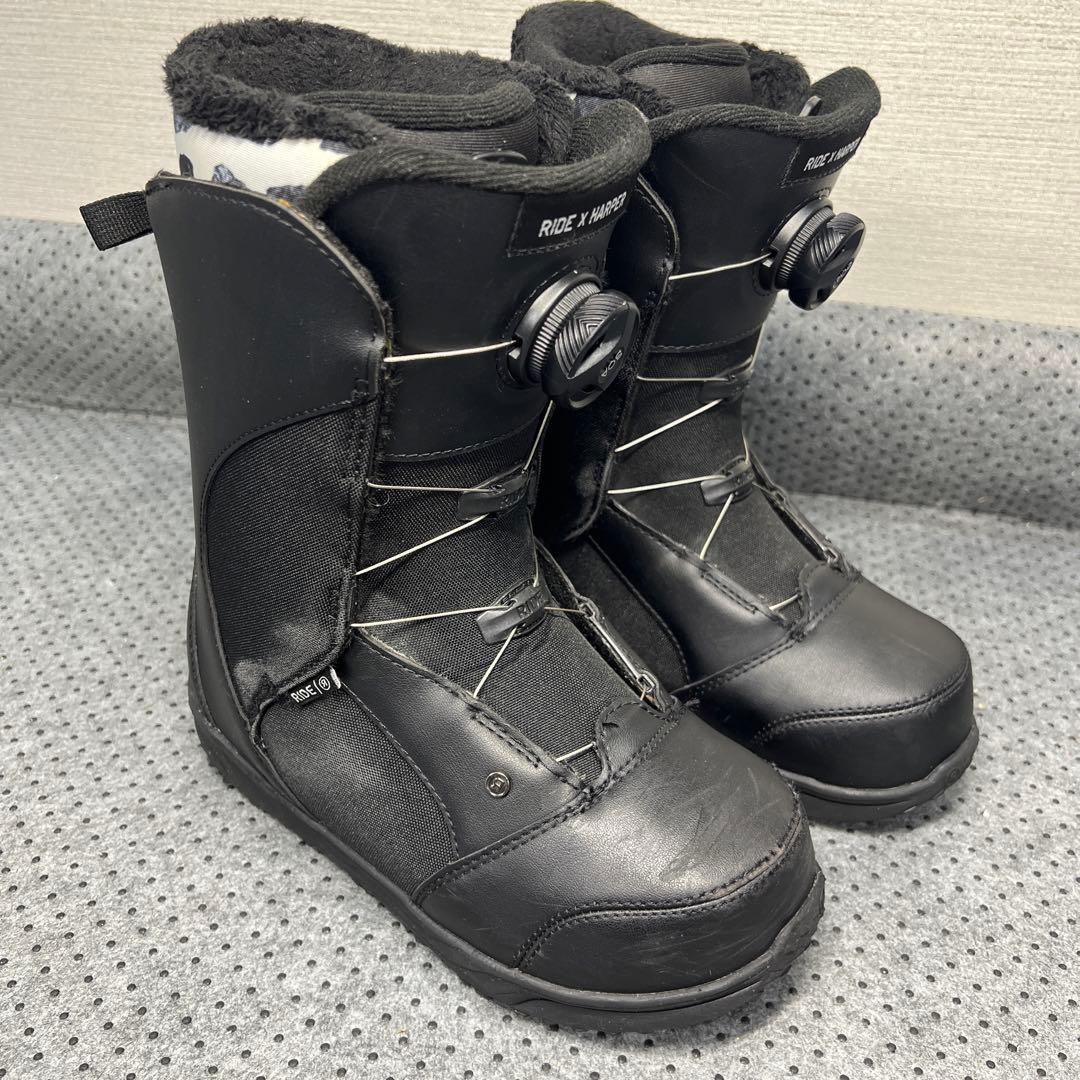 5回使用 23.5cm RIDE×HARPER BOA スノーボードブーツ