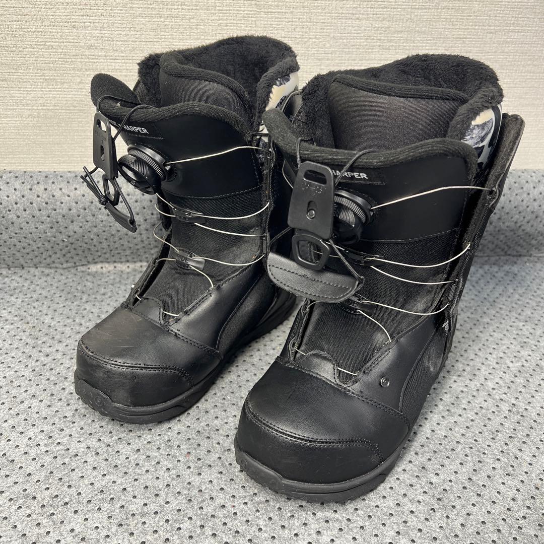 5回使用 23.5cm RIDE×HARPER BOA スノーボードブーツ