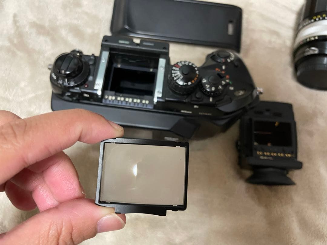 Nikon F4s + MF-23 MB-21 MC-12A 2レンズ