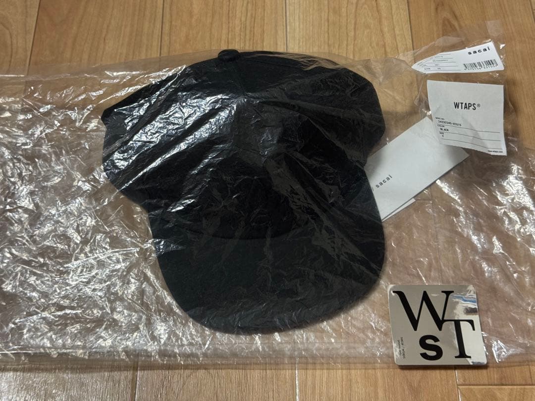 WTAPS sacai Cotton Back Satin Cap キャップ
