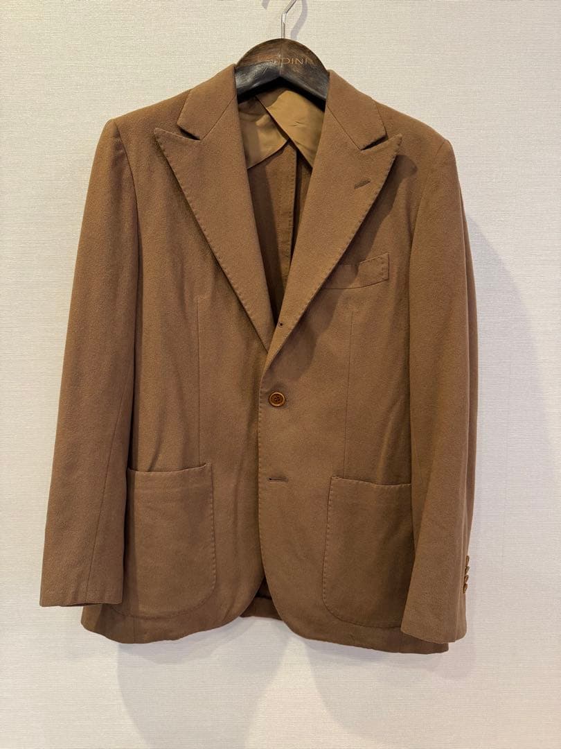 Sartorio キャメル カシミア　ジャケット　サルトリオ