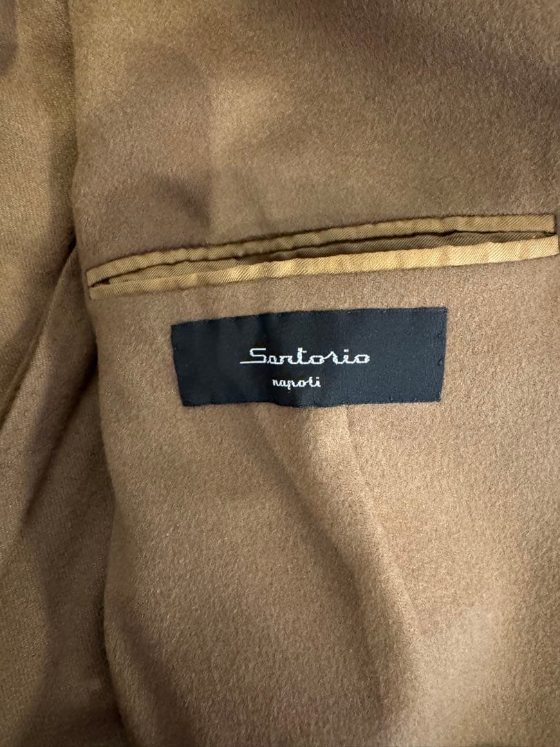 Sartorio キャメル カシミア　ジャケット　サルトリオ