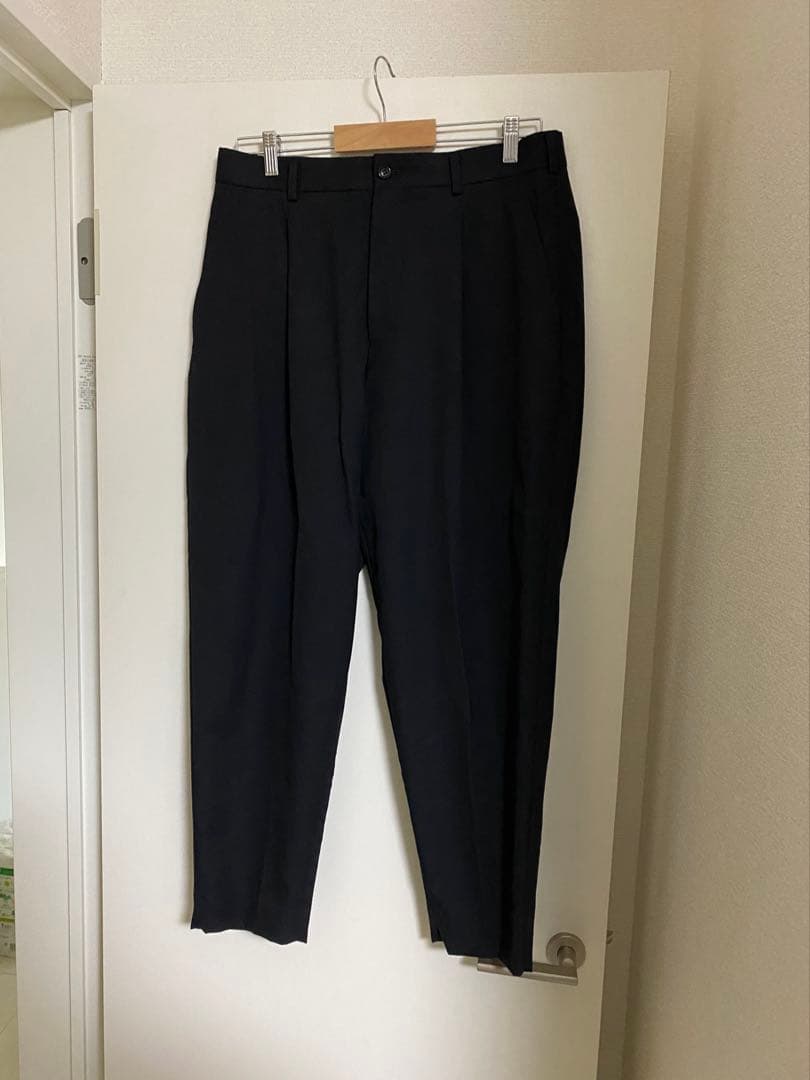 値下げ不可　コムデギャルソンオムドゥ　テーパードウールスラックス