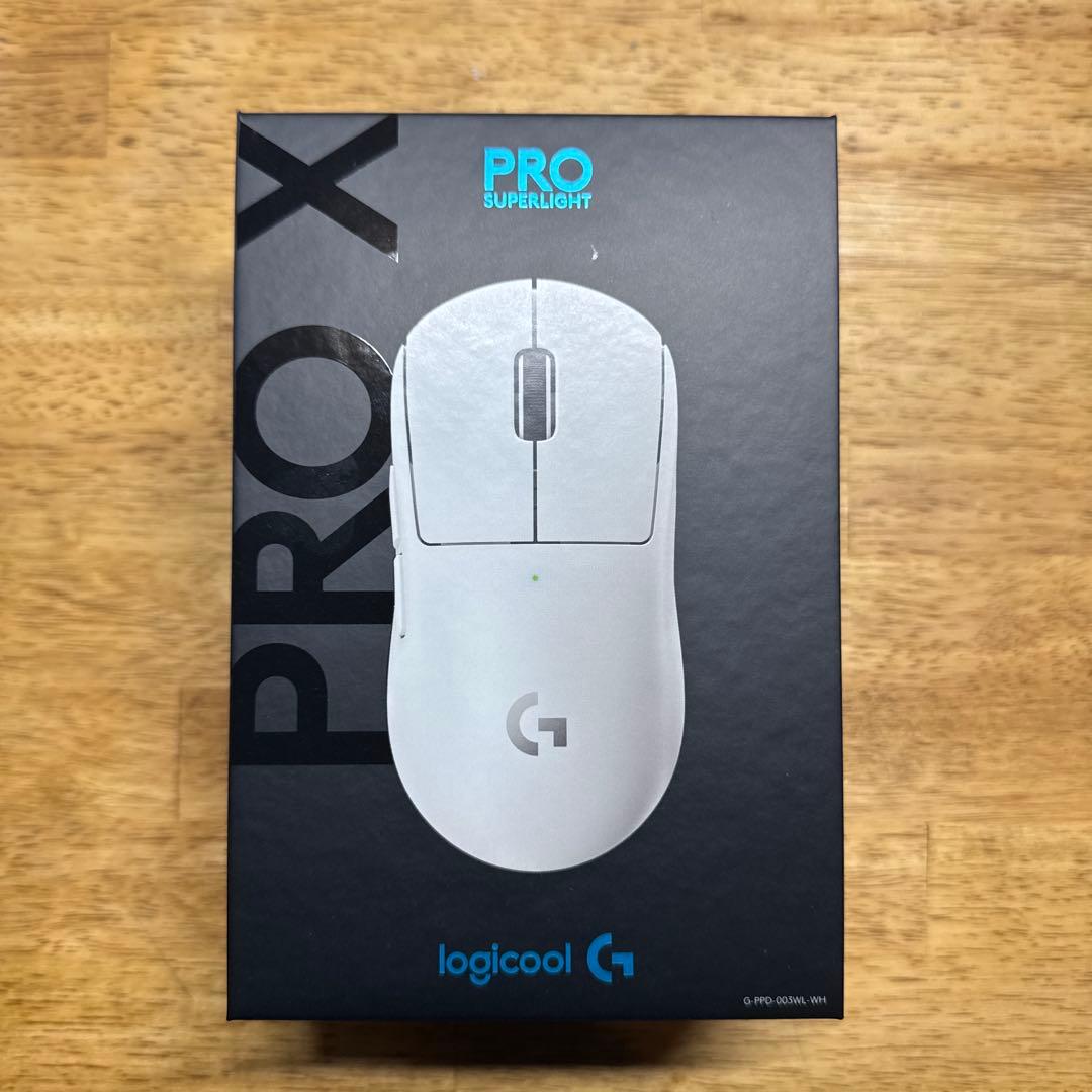 logicool PRO X SUPERLIGHT　G-PPD-003WL-WH