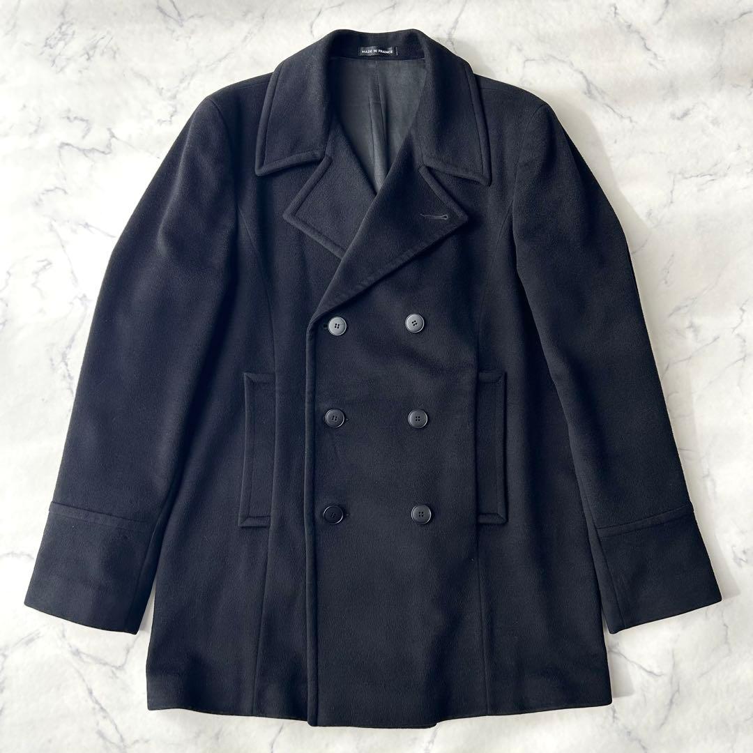 美品✨　希少　90s アニエスベー　フランス製　ウールカシミヤ　ヴィンテージ　黒