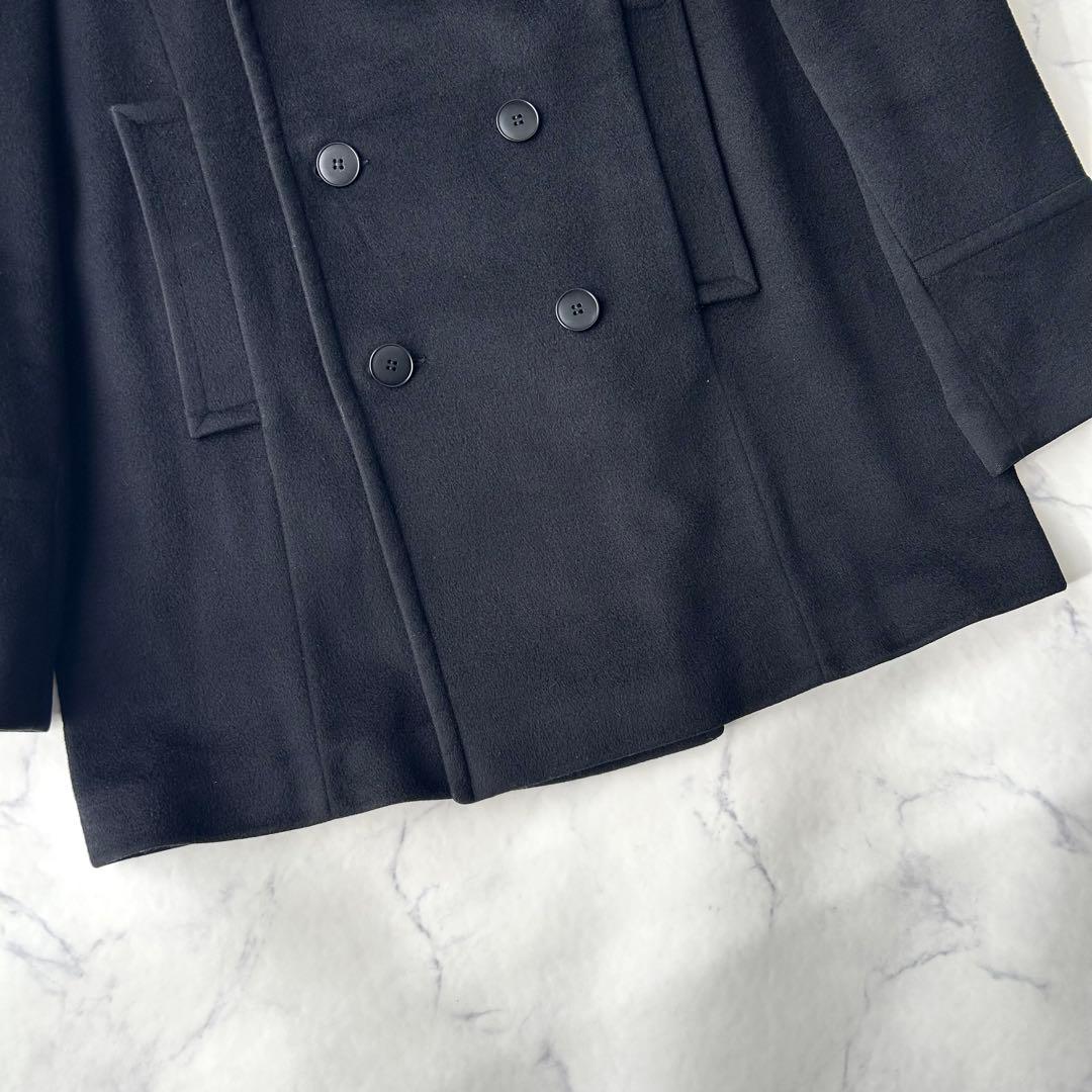 美品✨　希少　90s アニエスベー　フランス製　ウールカシミヤ　ヴィンテージ　黒