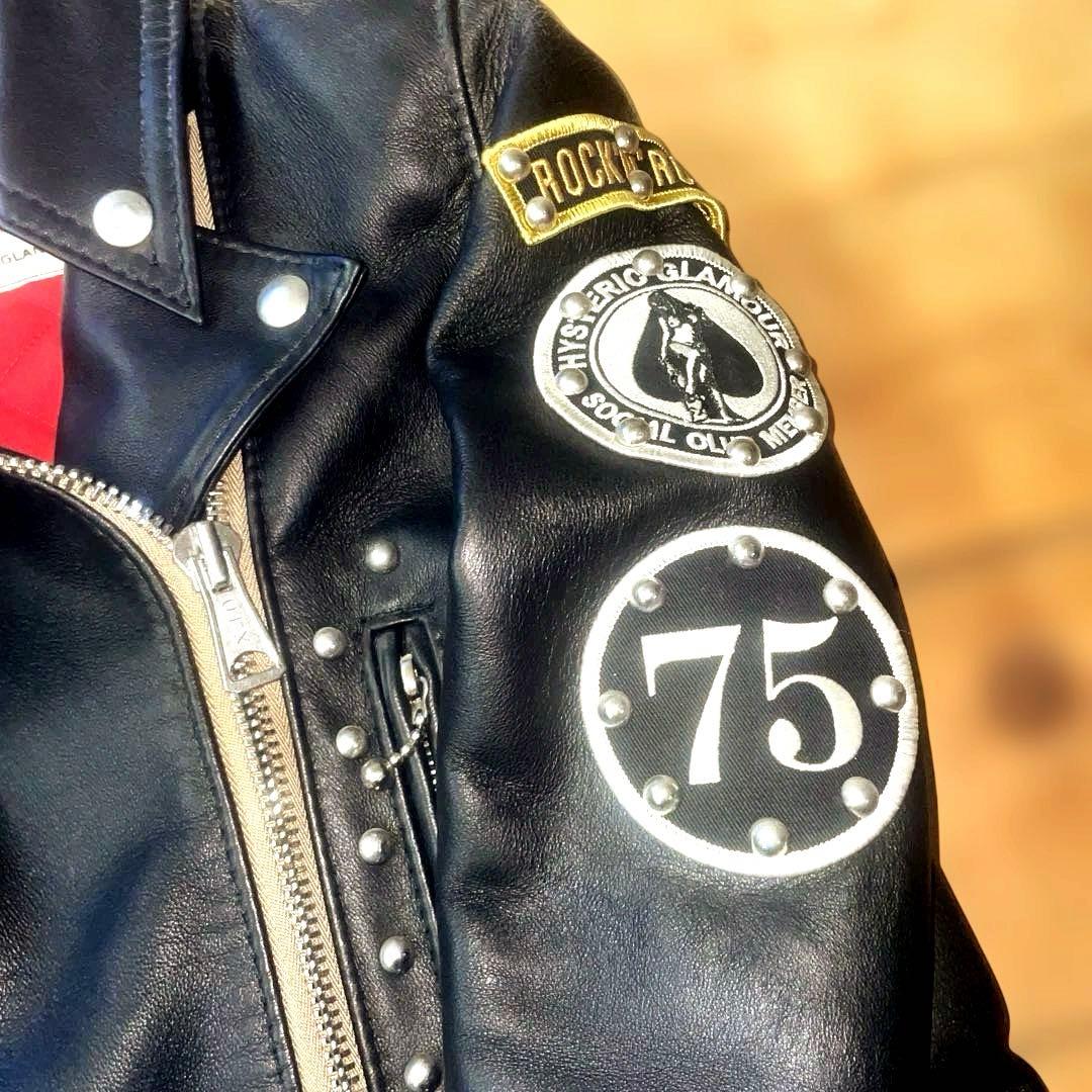 ヒステリックグラマーレディースライダースジャケット