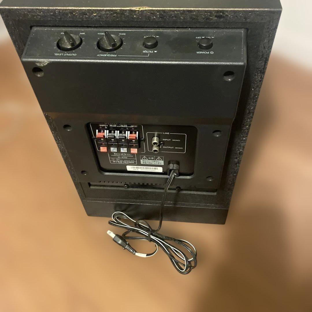 【送料無料】ONKYO パワードサブウーファー SL-A250