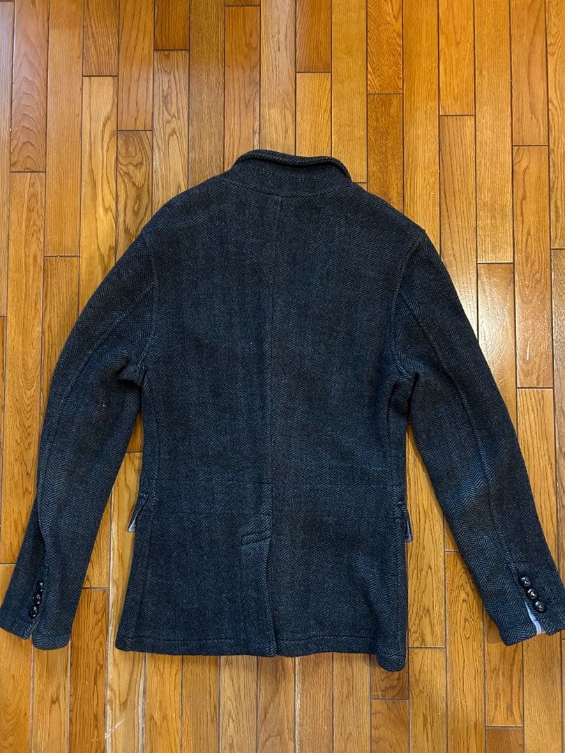 ポロラルフローレン　テーラードジャケット　ヘリンボーン　胡桃ボタン