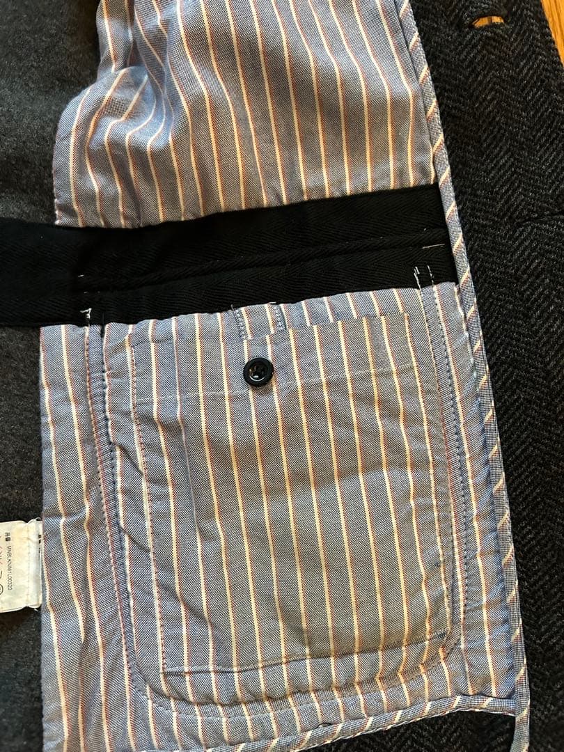 ポロラルフローレン　テーラードジャケット　ヘリンボーン　胡桃ボタン