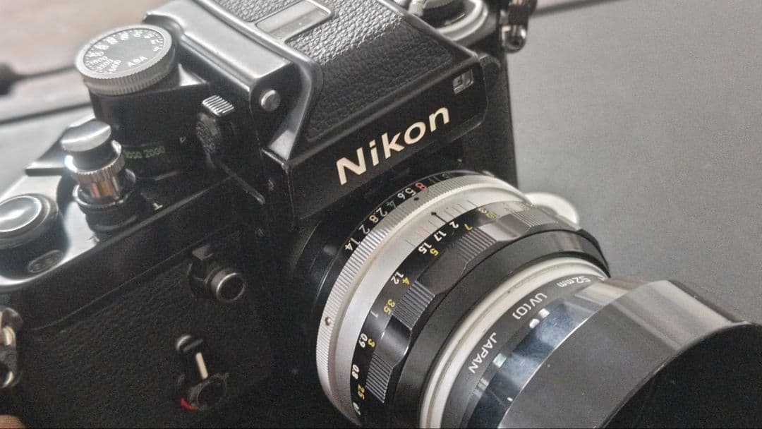 Nikon F2フォトミックブラック2023オーバーホール済　希少Pスクリーン付