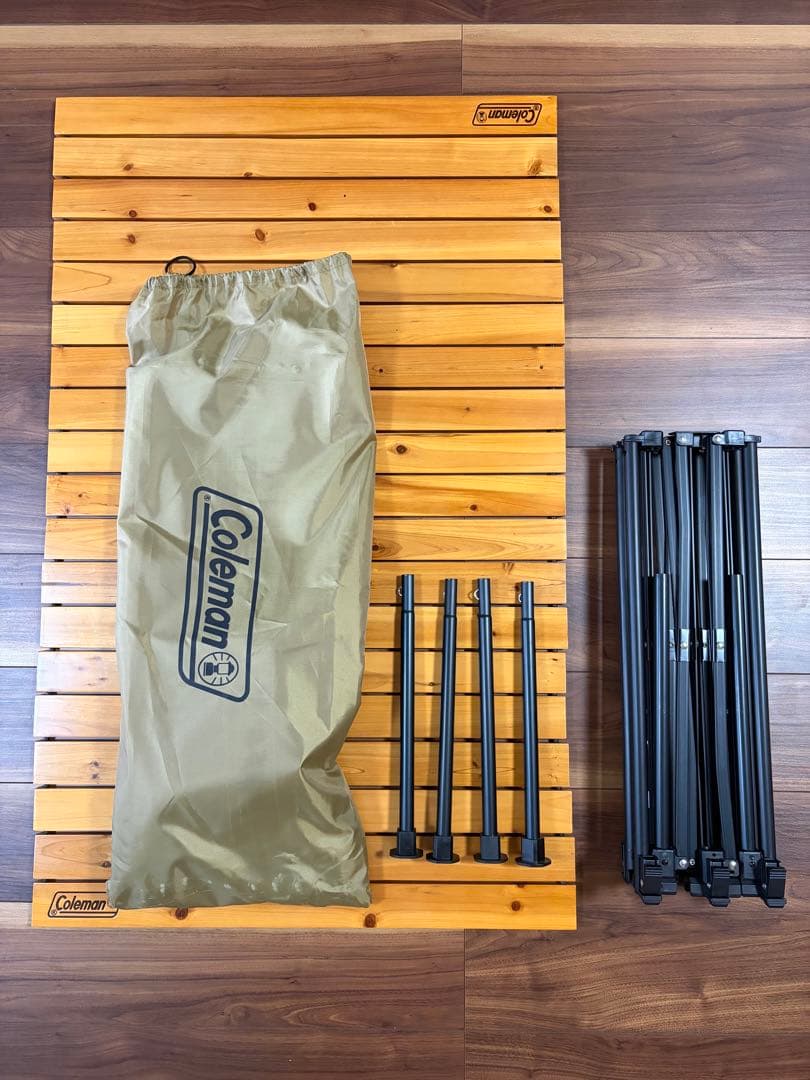 コールマン ウッドロールテーブル