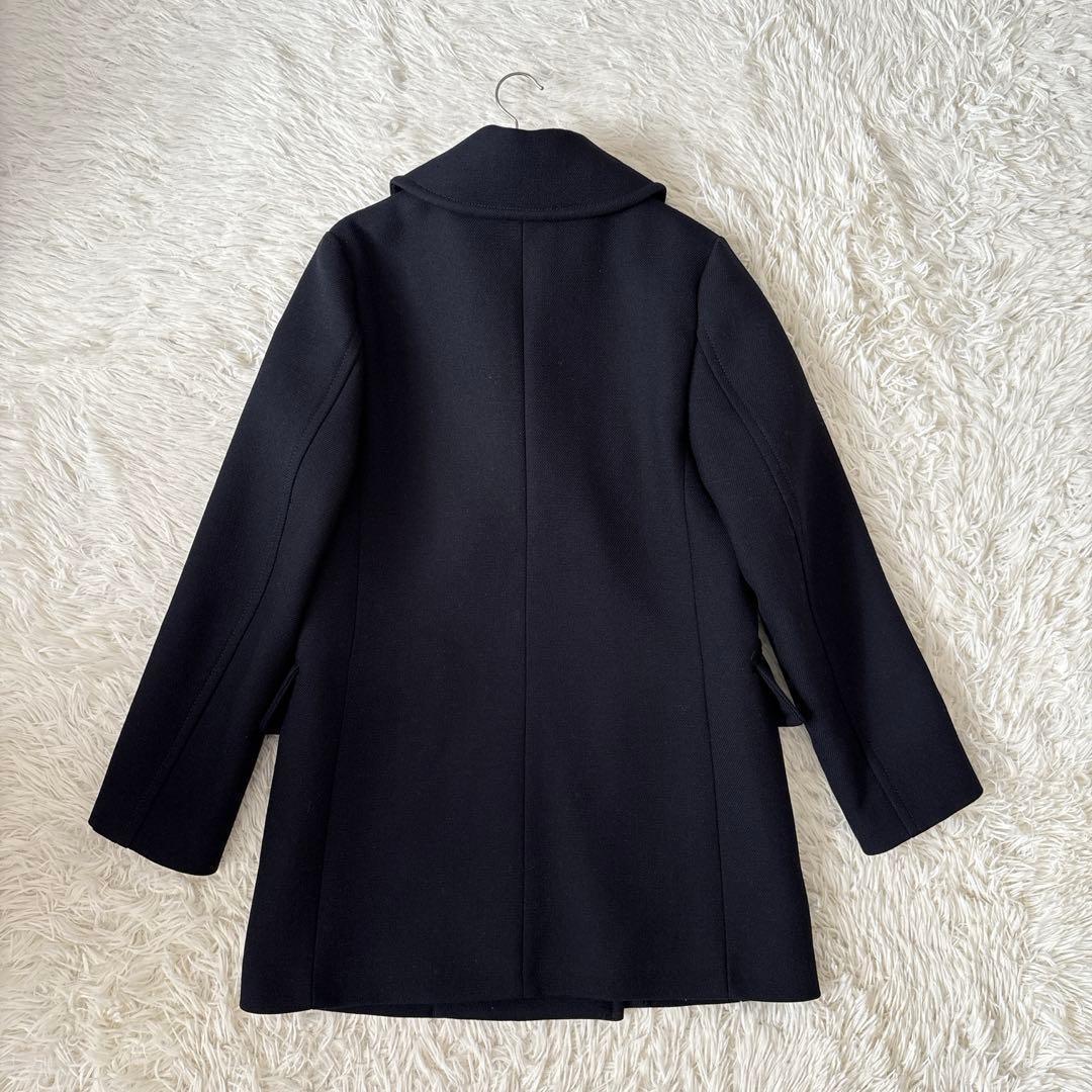 美品 IENA イエナ テーラード ダブル ジャケット 金ボタン ウール