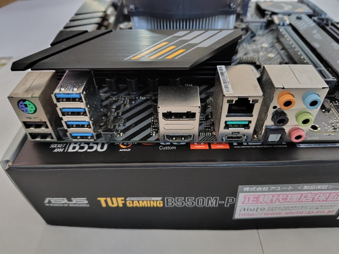ASUSマザーボード TUF GAMING B550M-PLUS