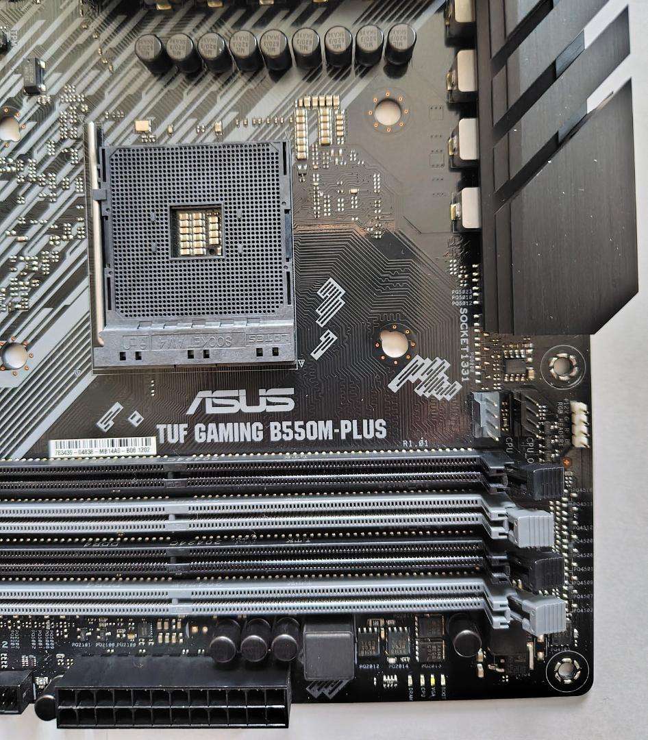 ASUSマザーボード TUF GAMING B550M-PLUS