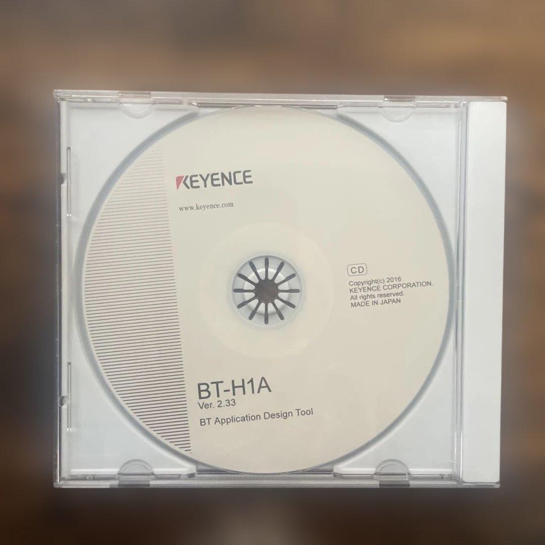 KEYENCE 業務用ソフトウェア CD-ROM　BT-H1A 日本製