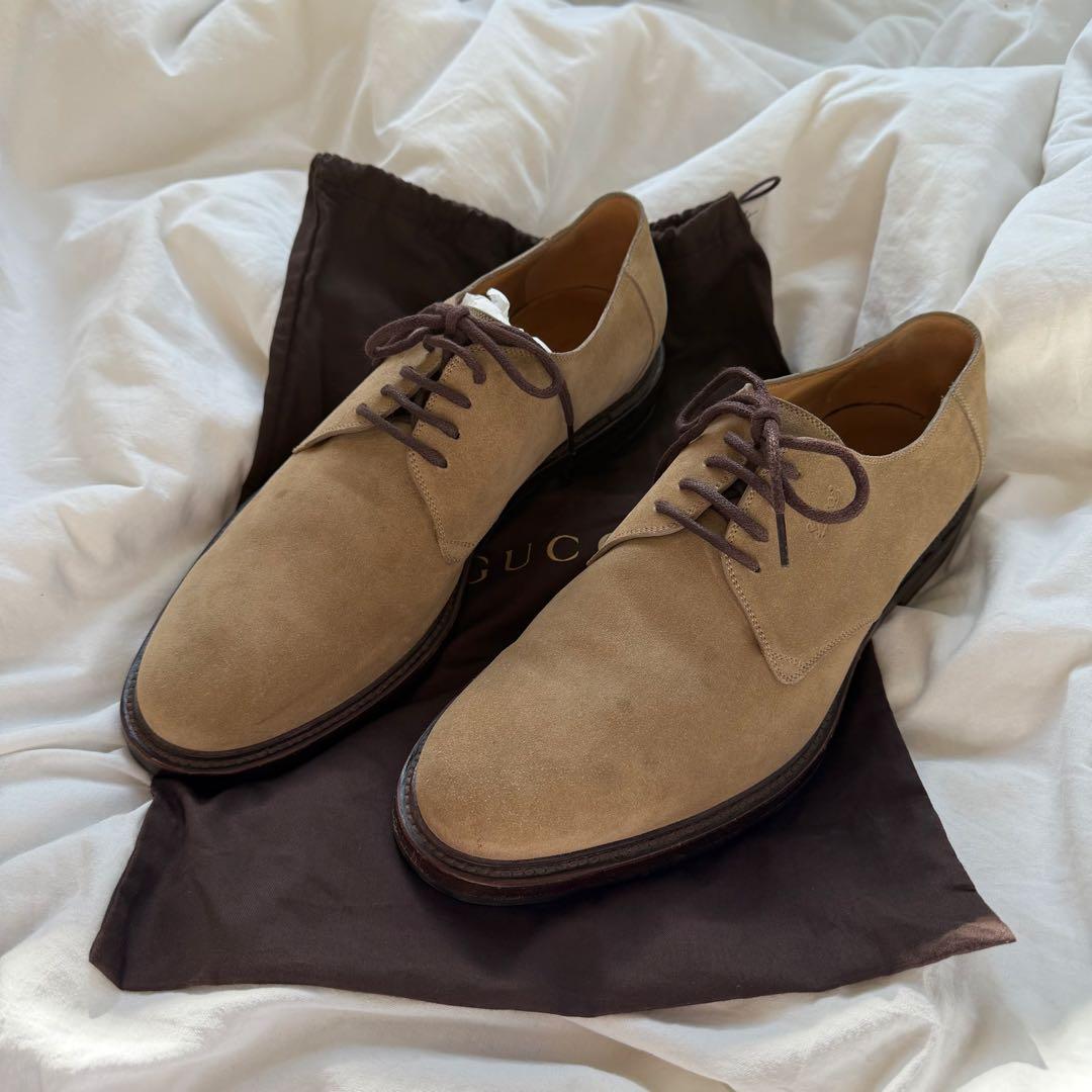 GUCCI スエード　シューズ　革靴