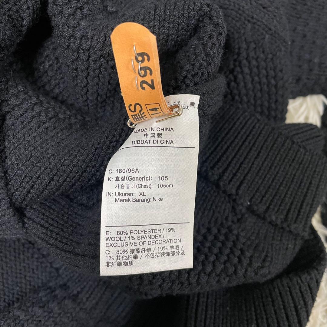 NIKE Cable Knit Sweater ケーブル ニット セーター XL