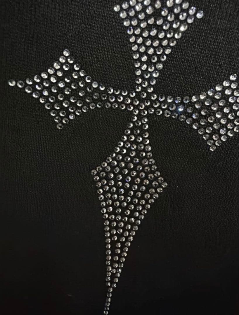 レフレム REFLEM クロスラインパーカー 紫 パープル 十字架