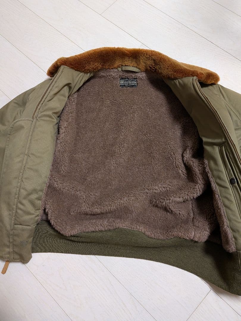 b-10　リアルマッコイズ　フライトジャケット　38