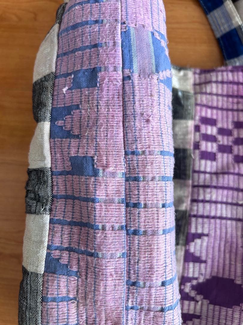 dosa luna bag /チェックジャガードトートバッグ