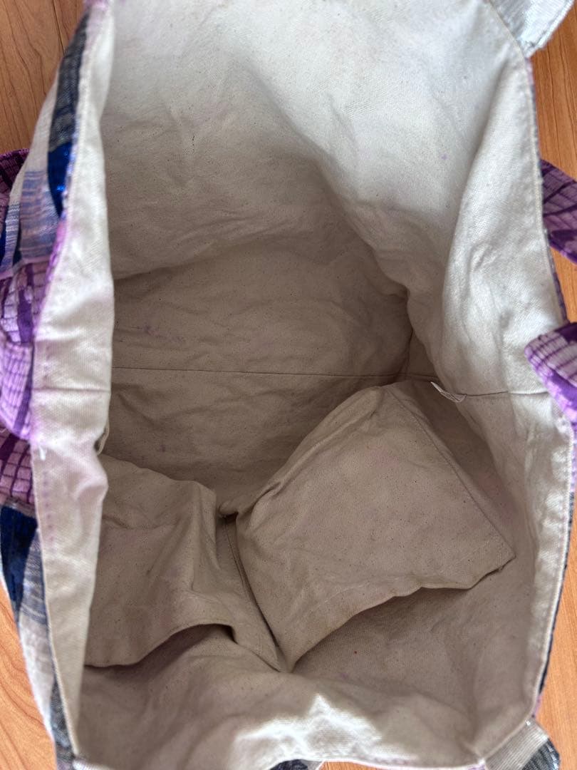 dosa luna bag /チェックジャガードトートバッグ